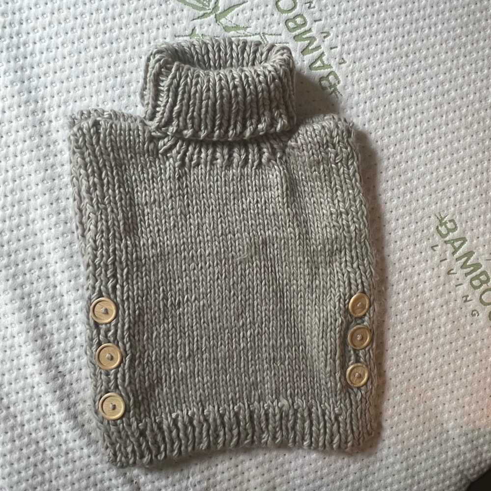 Turtle neck sleevless gray - Picture 2 of 4